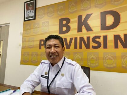 Kepala Badan Kepegawaian Daerah (BKD) NTB, Tri Budiprayitno